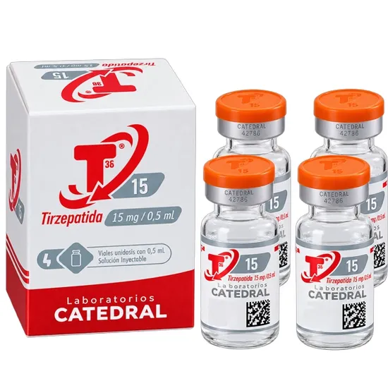 Tirzepatida T36 15MG/0,5ML - 4 Ampolas — imagem do produto