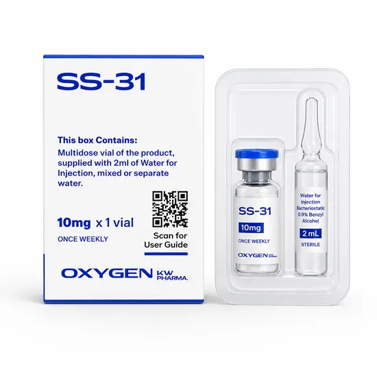 Peptideo SS31 10MG Oxygenkw (1 Vial + Agua 2ML) (Atacado) — imagem do produto