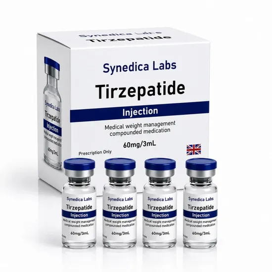 Tirzepatida Synedica Labs 60MG 3ML - 4 Ampolas — imagem do produto