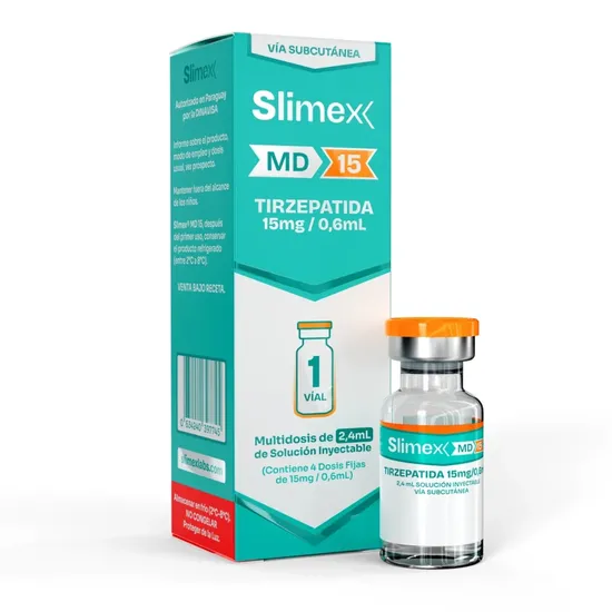 Tirzepatida Slimex MD 15MG / 0.6ML — imagem do produto