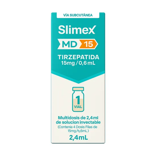 Tirzepatida Slimex 15MG 1 Ampola — imagem do produto