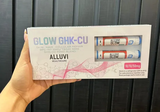 GHK-Cu Glow 10/10/50MG Alluvi 2 Canetas — imagem do produto