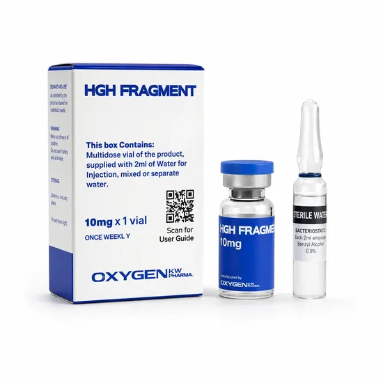 Peptideo HGH Frag 176 10MG Oxygenkw (1 Vial + Agua 2ML) (Atacado) — imagem do produto