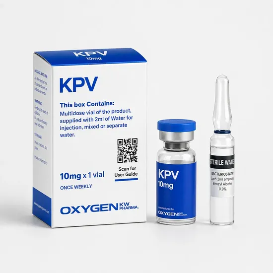 Peptideo KPV 10MG Oxygenkw (1 Vial + Agua 2ML) (Atacado) — imagem do produto