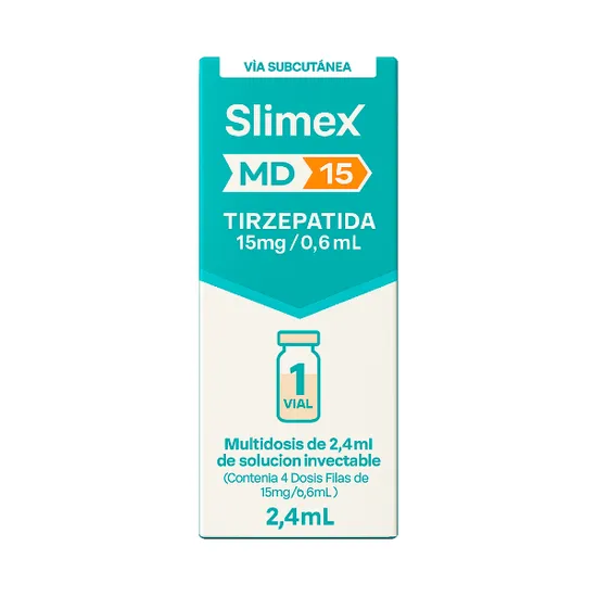 Tirzepatida Slimex 1 Ampola 15MG — imagem do produto