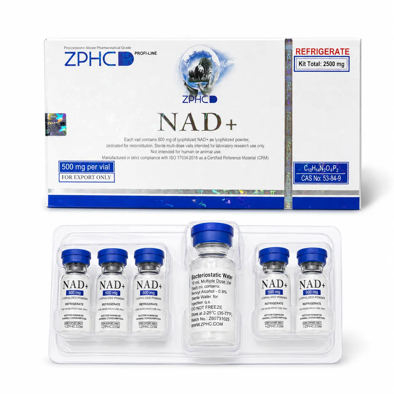 SAIDA PEP NAD+ 2500MG (ZPHC) — imagem do produto