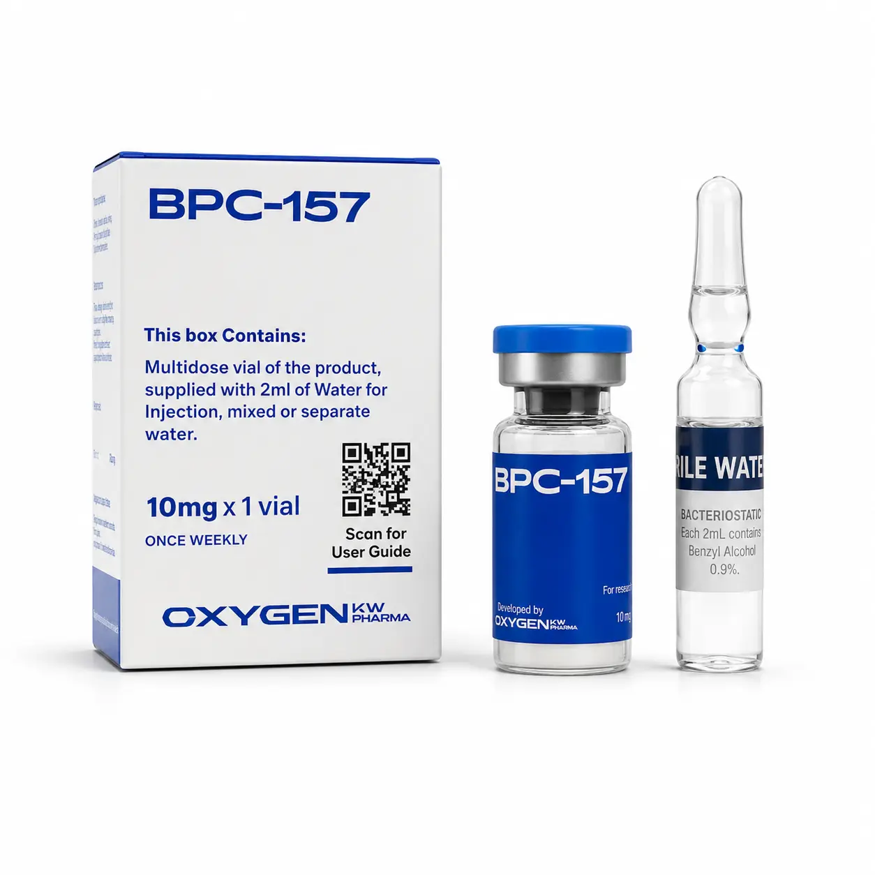 PEPTIDEOS OXYGENKW BPC157 10MG — imagem do produto