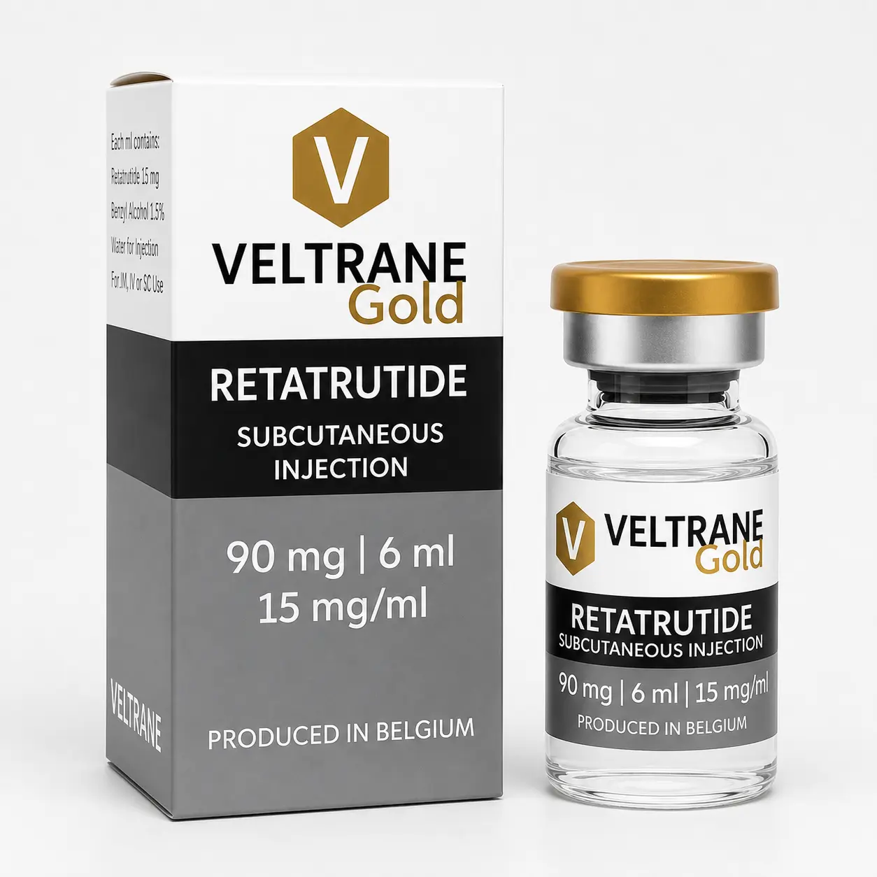 Retatrutida Veltrane 90mg (1 ampola diluida) — imagem do produto