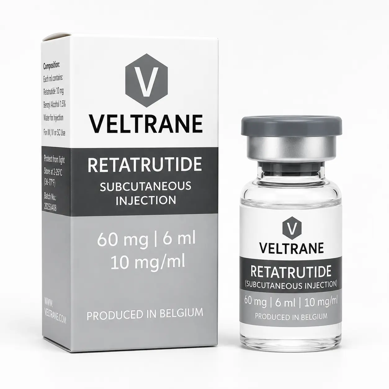 Retatrutida Veltrane 60mg (1 ampola diluida) — imagem do produto