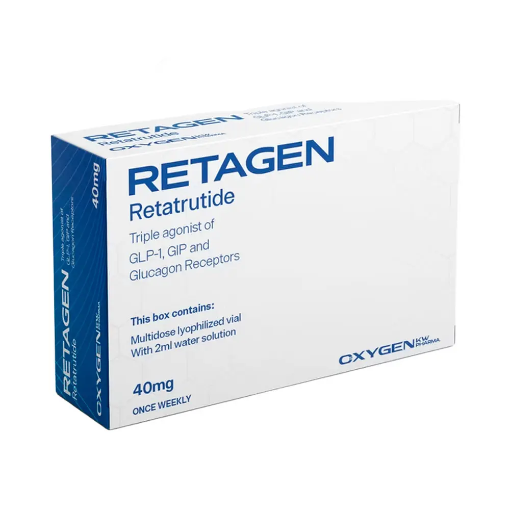 Retatrutide Retagen Oxygen 40mg (1 ampola liofilizada) — imagem do produto