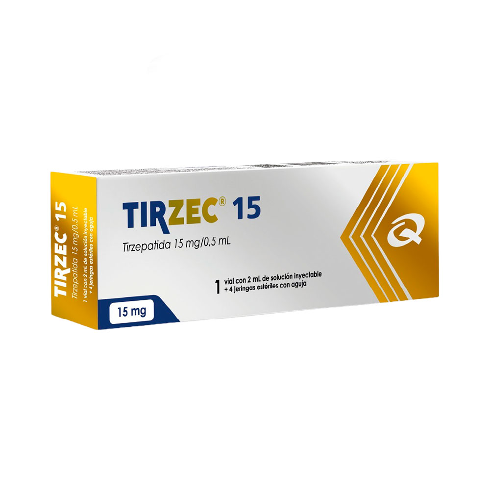 Tirzepatida Tirzec 15mg (1 Ampola 2ml) — imagem do produto