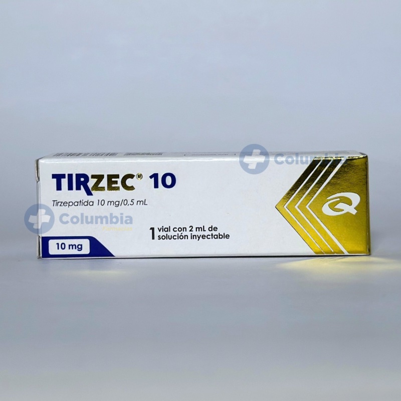 Tirzec · Tirzepatida · 10 mg — embalagem do produto