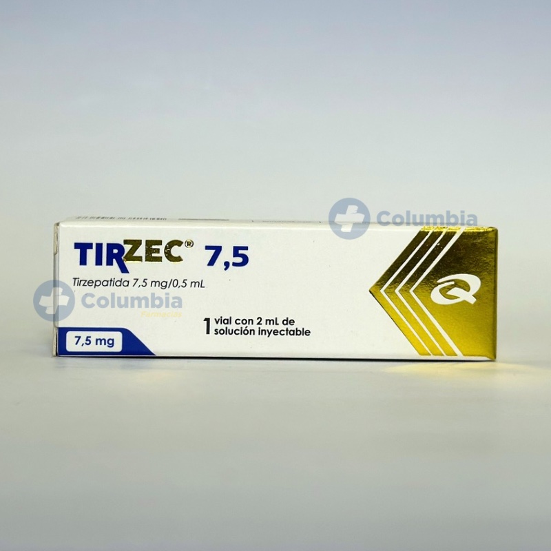 Tirzec · Tirzepatida · 7.5 mg — embalagem do produto
