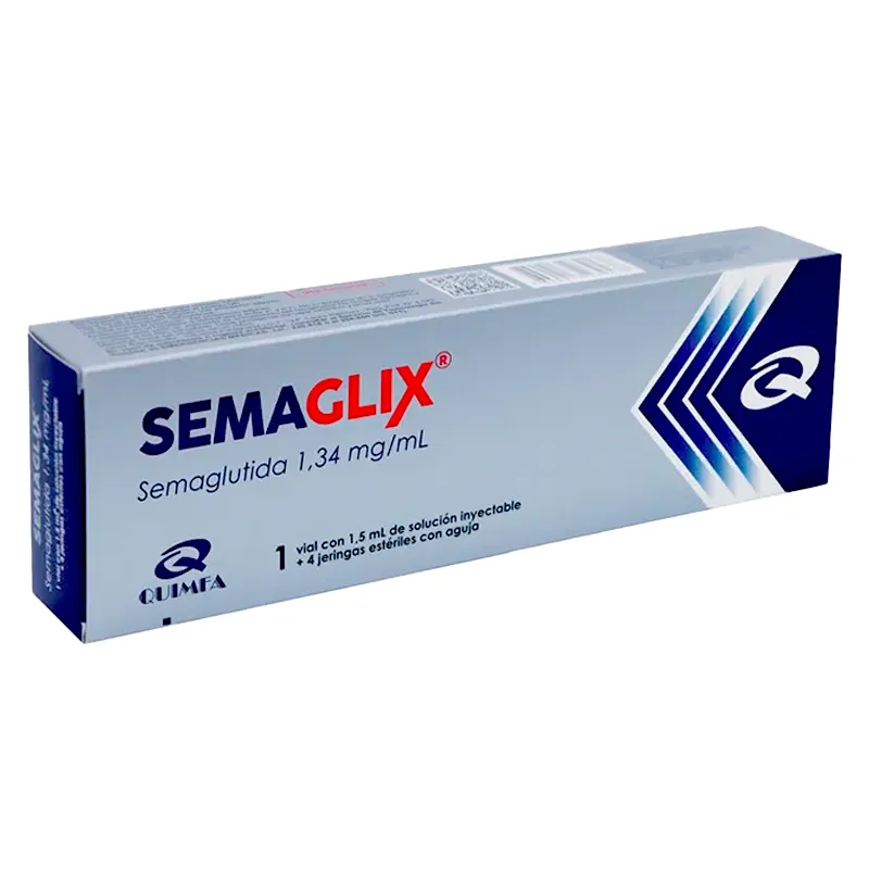Semaglix · Semaglutida · 1.34 mg · 1 jeringa — embalagem do produto