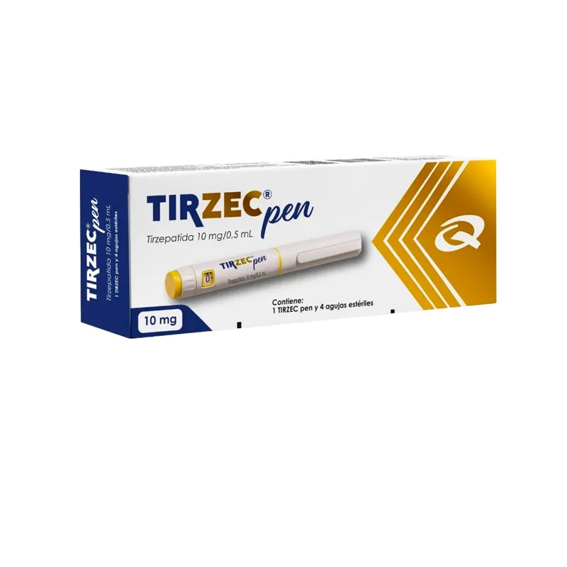 Tirzec · Tirzepatida · 10 mg — embalagem do produto