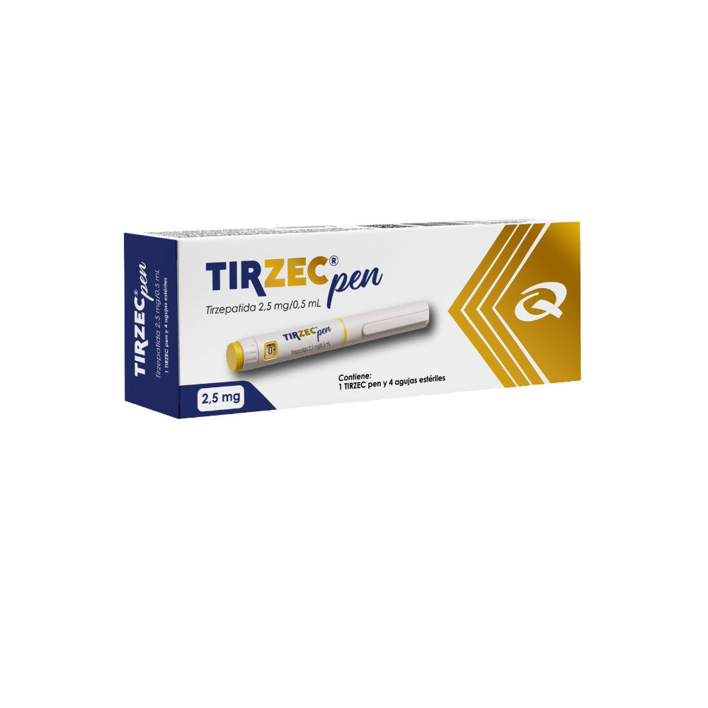 Tirzec · Tirzepatida · 5 mg — embalagem do produto