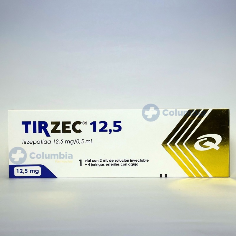 Tirzec · 12.5 mg — embalagem do produto