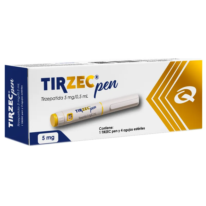 Tirzec · Tirzepatida · 5 mg — embalagem do produto
