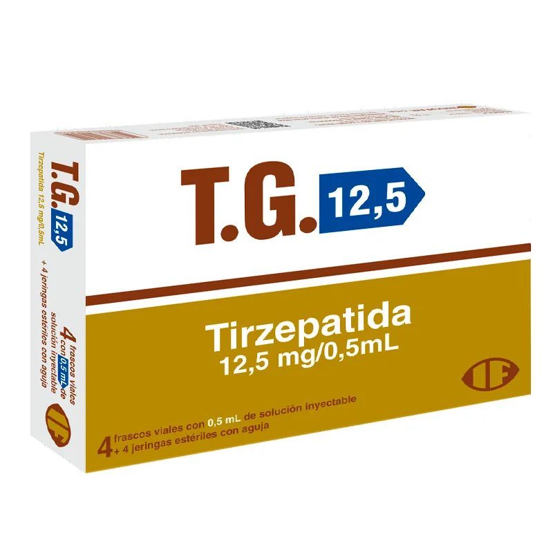 T.G. · Tirzepatida · 12.5 mg — embalagem do produto