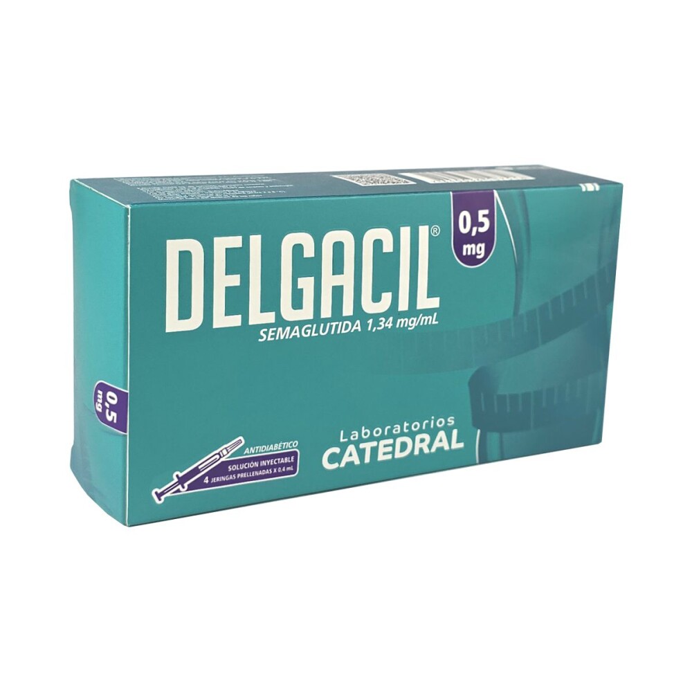 Delgacil · Semaglutida · 1.34 mg — embalagem do produto