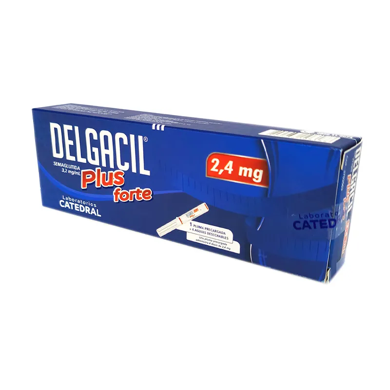Delgacil · Semaglutida · 2.4 mg · 1 jeringa — embalagem do produto