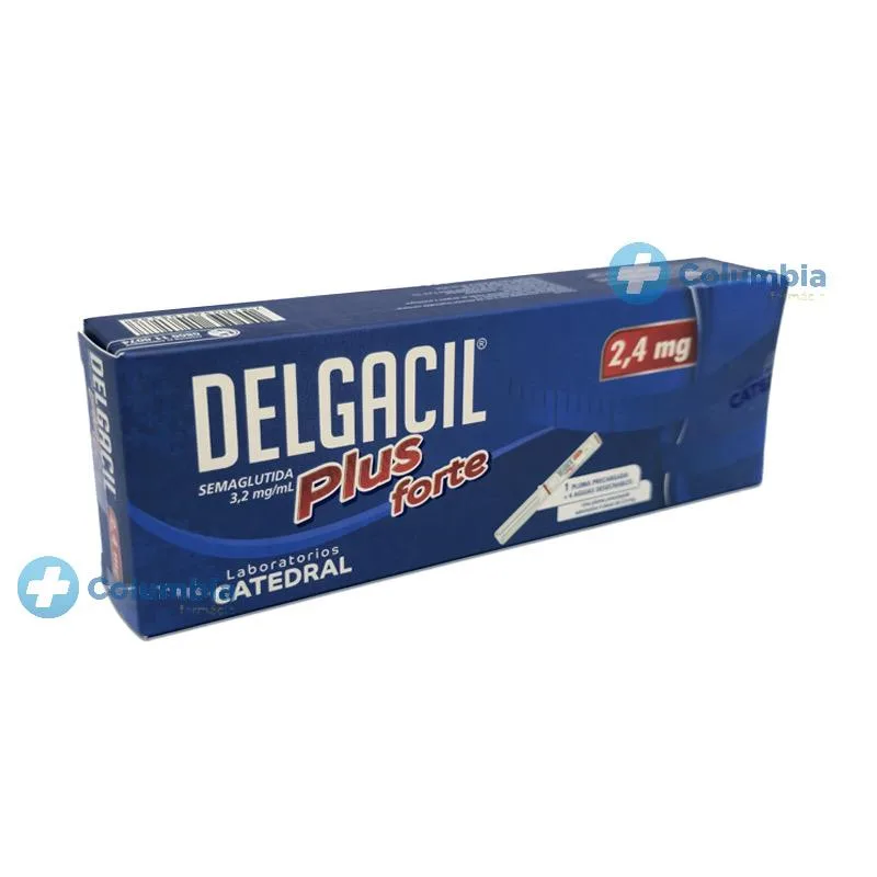 Delgalcil · Semaglutida — embalagem do produto