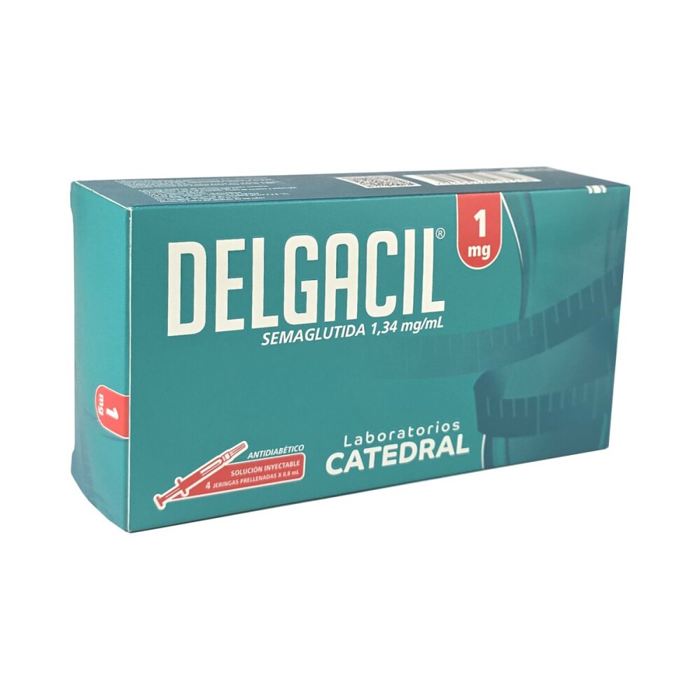Delgacil · Semaglutida · 1.34 mg — embalagem do produto