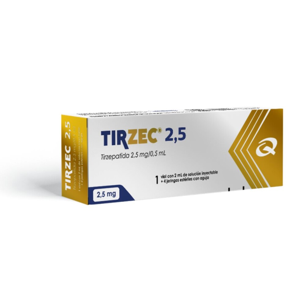Tirzec · Tirzepatida · 2.5 mg — embalagem do produto