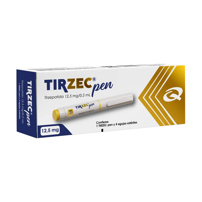 Tirzec · Tirzepatida · 12.5 mg — embalagem do produto