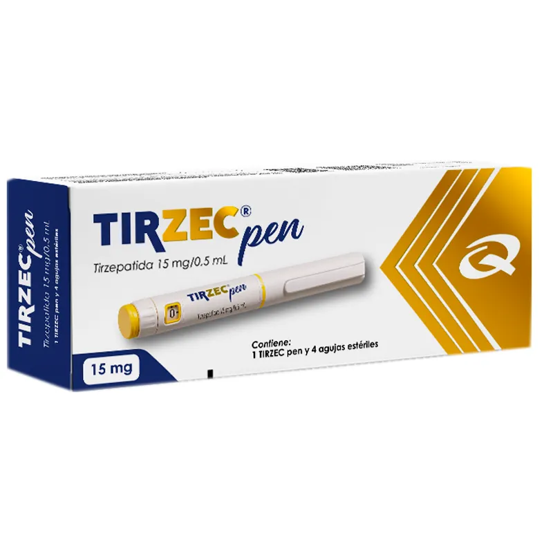 Tirzec · Tirzepatida · 15 mg — embalagem do produto