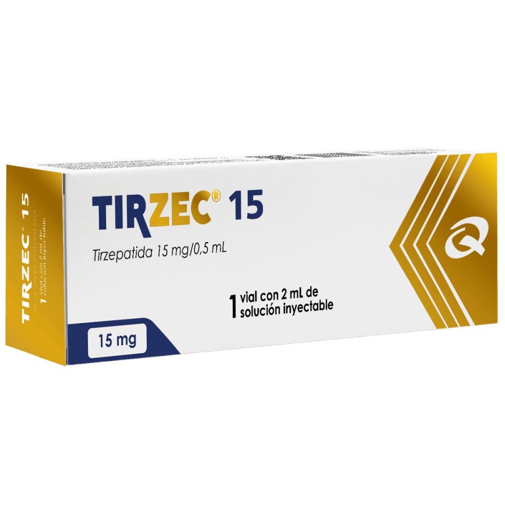 Tirzec · Tirzepatida · 15 mg · 4 jeringas — embalagem do produto