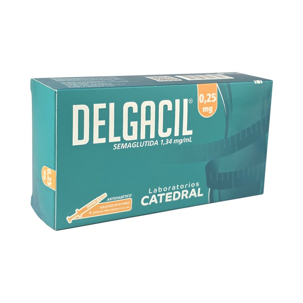 Delgacil · Semaglutida · 1.34 mg — embalagem do produto