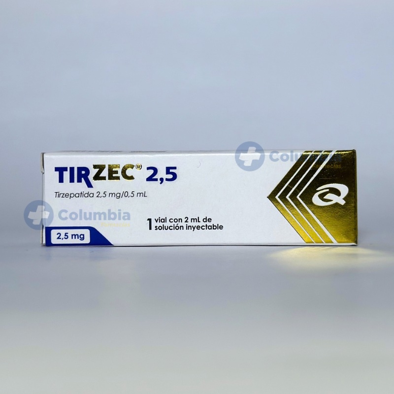 Tirzec · 2.5 mg — embalagem do produto
