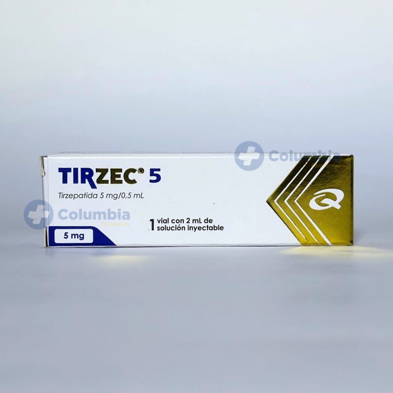 Tirzec · Tirzepatida · 5 mg — embalagem do produto