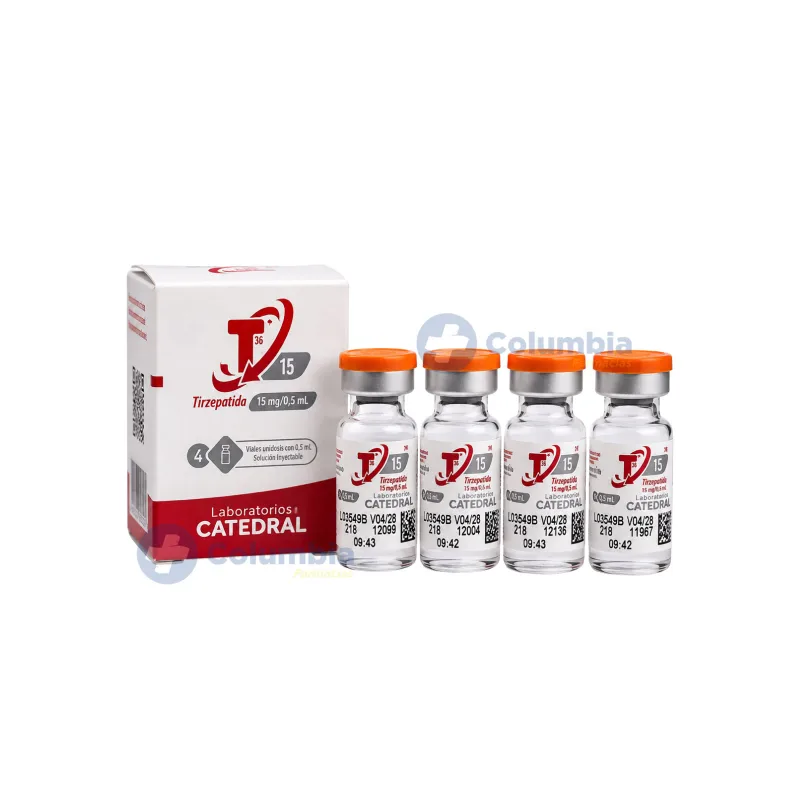 T36 · Tirzepatida · 15 mg — embalagem do produto