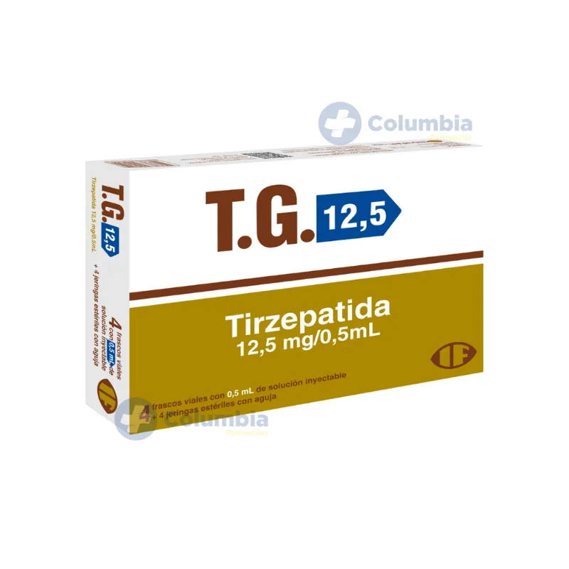 T.G. · Tirzepatida · 12.5 mg — embalagem do produto